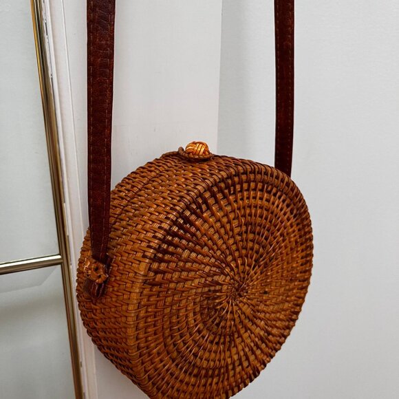 Wicker woven cute vacation bag - Picture 9 of 10